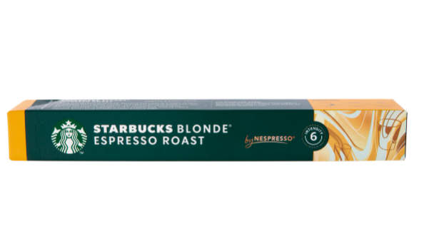 STARBUCKS ESPRESSO BLONDE CAPS X10 COMP.NESPRESSO 