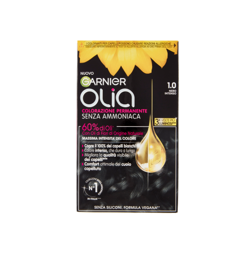 COLOR. OLIA NIGHT BLACK GARNIER                   