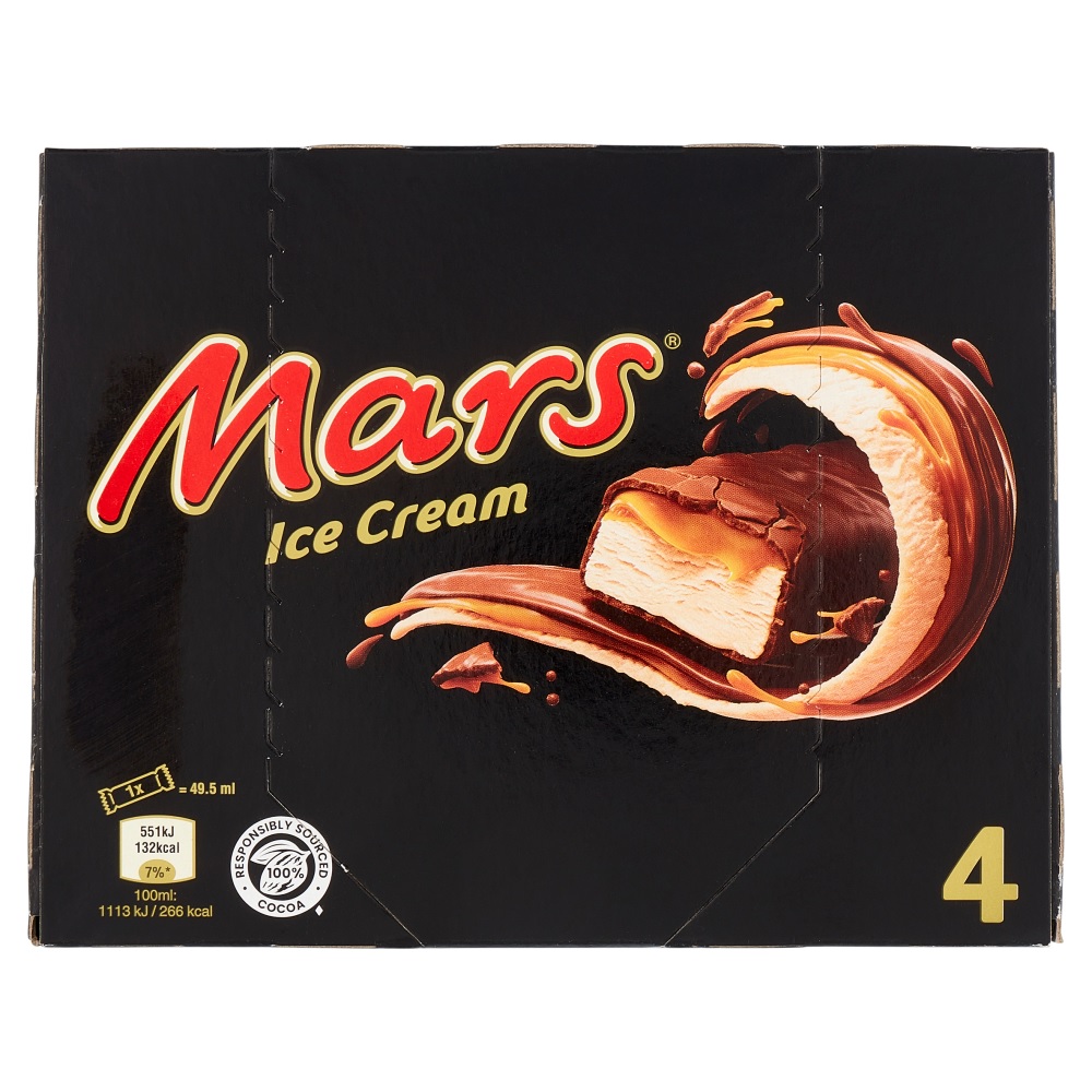 MARS ICE BARRETTE GELATO MPK X4