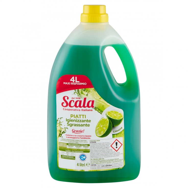 SCALA PIATTI LIMONE LT.4                          