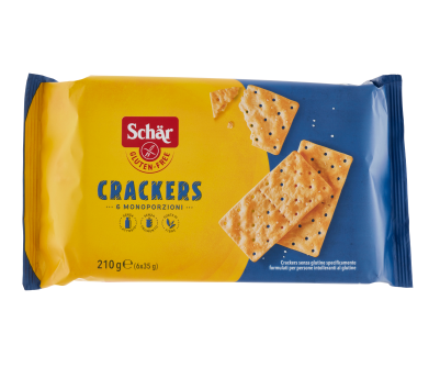 CRACKERS SCHAR GR.210 S/GLUTINE                   