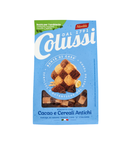 BISC.COLUSSI CER.ANTICHI&CACAO GR.450             