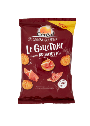 GALLETTE CEREAL SENZA GLUTINE PROSCIUTTO GR.70    