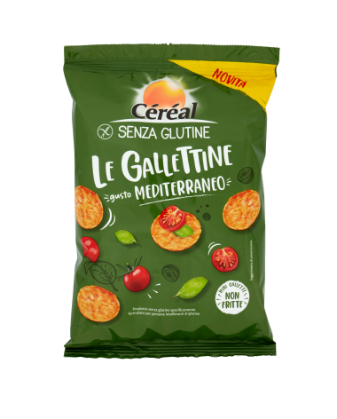 GALLETTE CEREAL SENZA GLUTINE MEDITERRANEO GR.70  