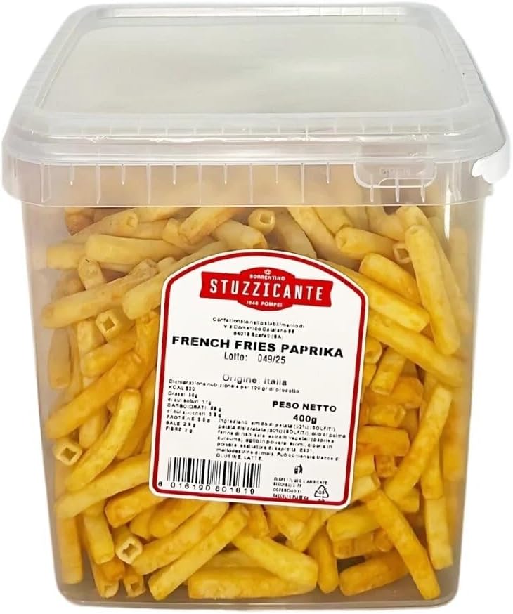 LA STUZZICANTE FRENCH FRIES PAPRIKA SECCH. GR.400 