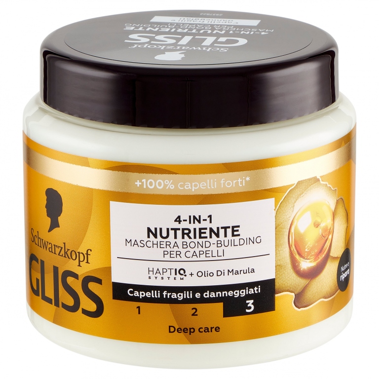 MASCHERA GLISS ML.400 OLIO NUTRIENTE              