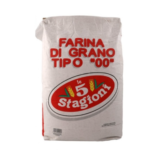 FARINA 5 STAGIONI OO ORO SACCO R.SO KG25          