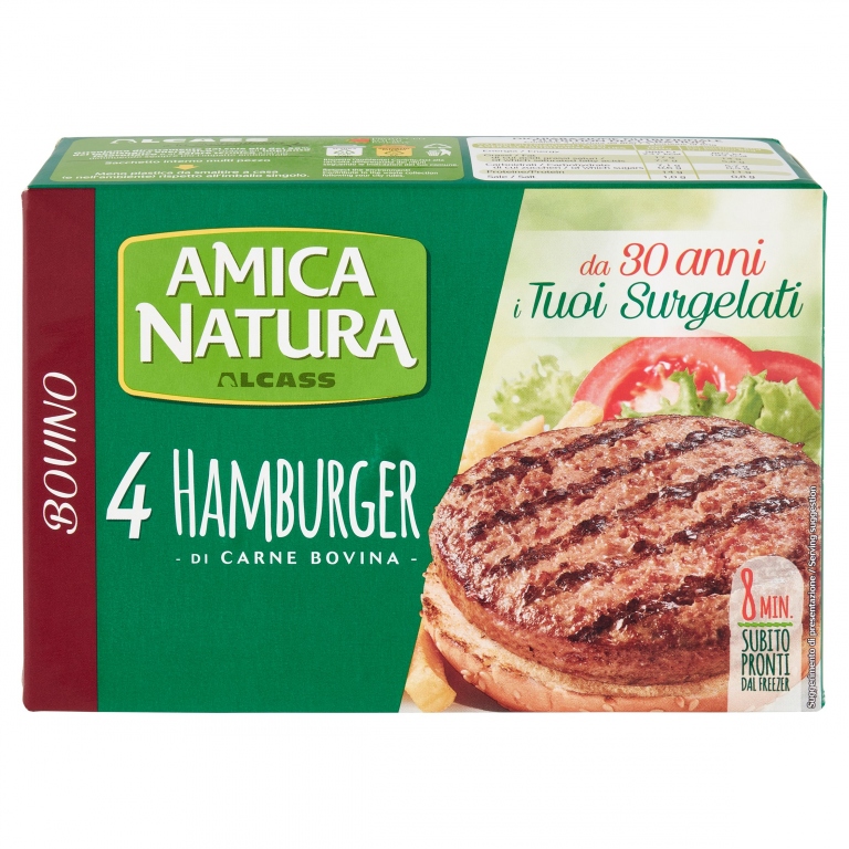 HAMBURGER DI BOVINO ALCASS G320                   