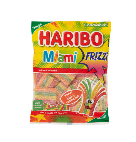 CARAMELLE HARIBO MIAMI FRIZZI GR.175              