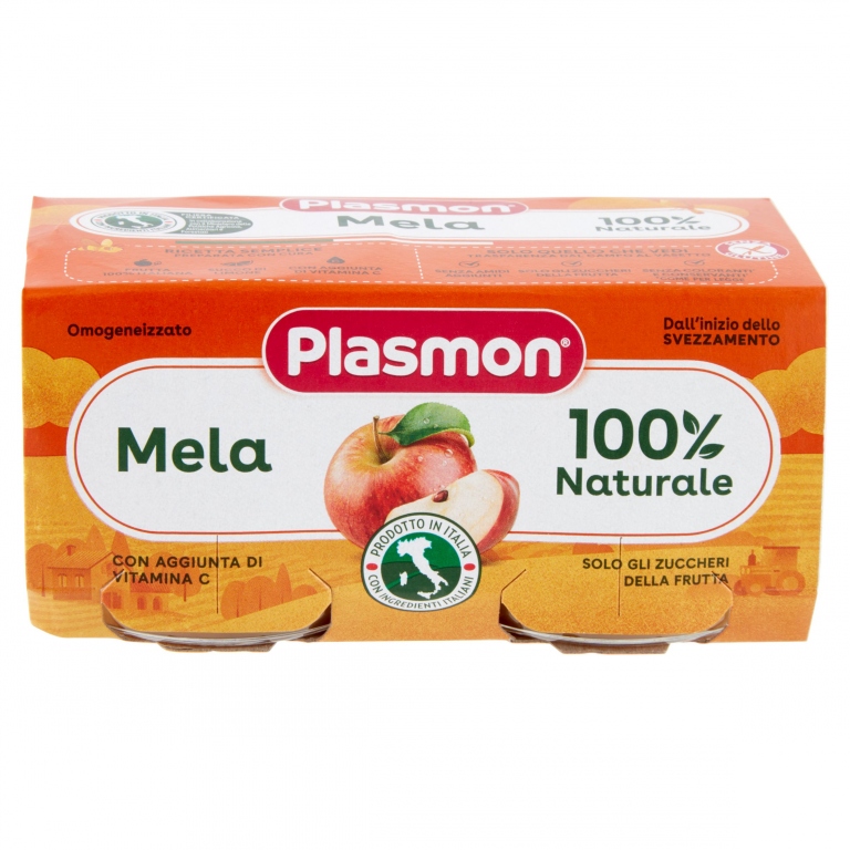 OMO PLASMON MELA GR.80X2                          