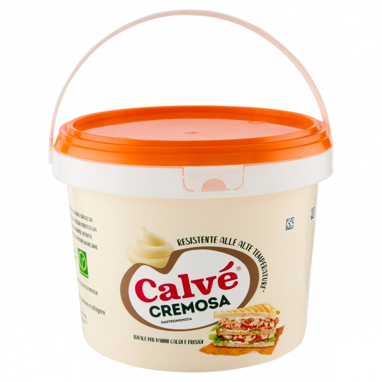 MAIONESE CALVE' GASTRONOMICA CREMOSA KG.2 SECCH.  