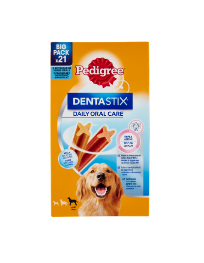 PEDIGREE DENTASTIX MPK LARGE X21 PEZZI            