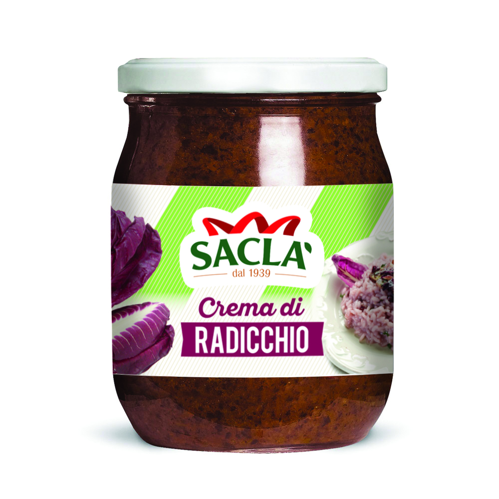 SACLA' CREMA DI RADICCHIO GR.580                  
