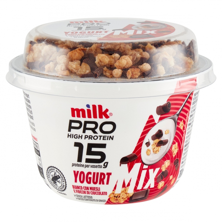 MILK PRO YOGURT MIX B.CO MUESLI CROCC.CIOCC. GR180