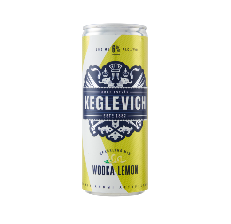 KEGLEVICH VODKA SODA LEMON ML.250 LATTINA         