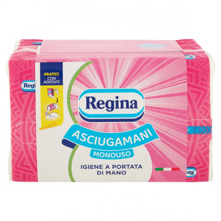 ASCIUGAMANO PIEGATO MONOUSO REGINA PZ 100         