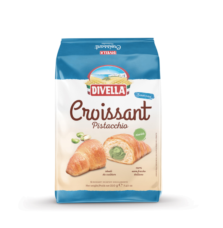 CROISSANT DIVELLA PISTACCHIO X5PZ GR.210          