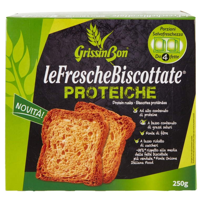 GRISSIN BON FETTE PROTEICHE GR.250                