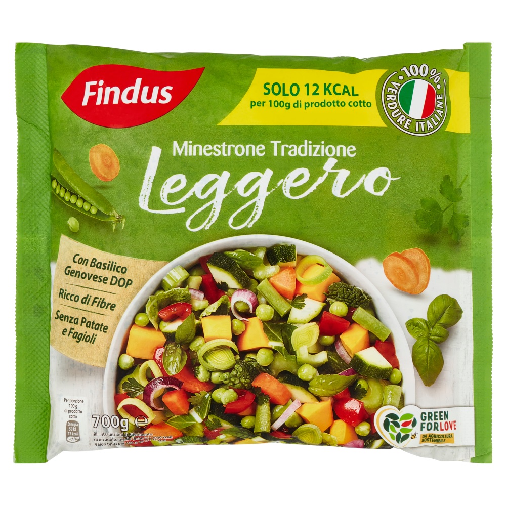 MINESTRONE TRADIZIONE FINDUS LEGGERO G700         
