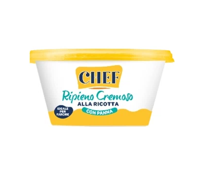 CHEF RIPIENO CREMOSO ALLA RICOTTA CON PANNA GR.250