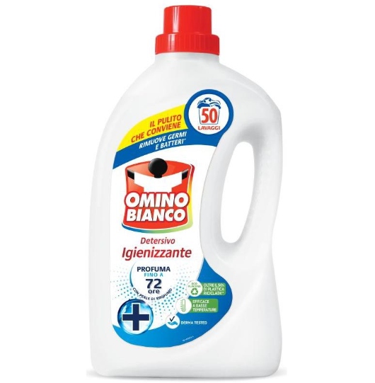 DET.LIQ.LAV.OMINO BIANCO IGIEN 50 LAV.            