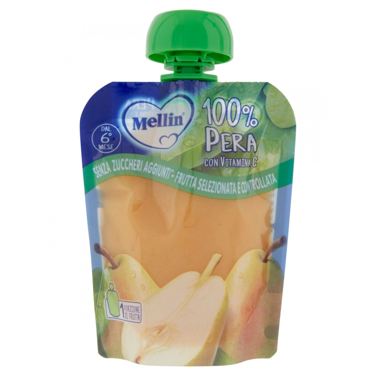 MELLIN POUCH 100% PERA GR.90                      