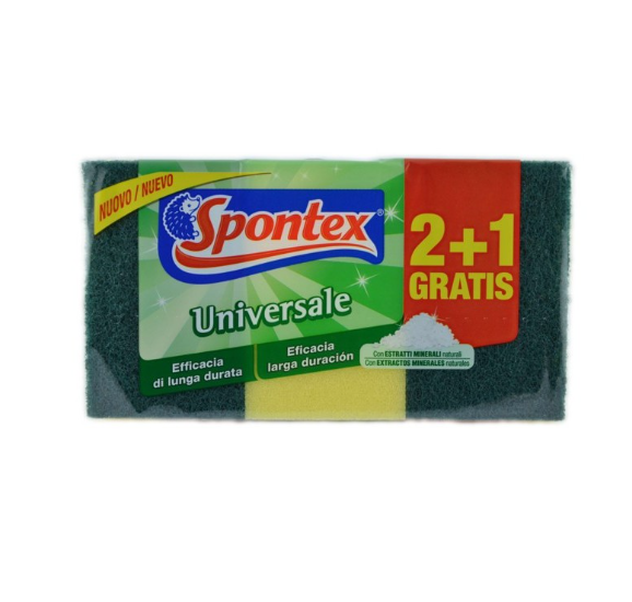 SPUGNA ABR.SPONTEX UNIVERSALE 2+1                 