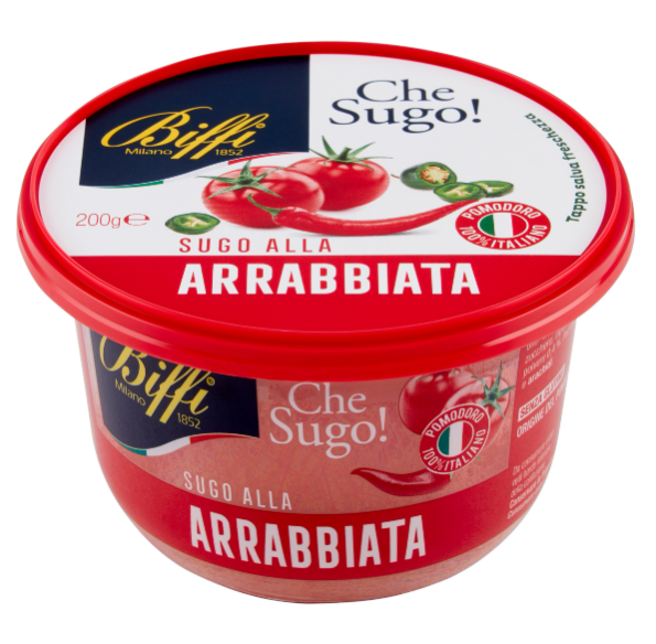 SUGO FRESCO ALL'ARRABBIATA BIFFI GR.200           