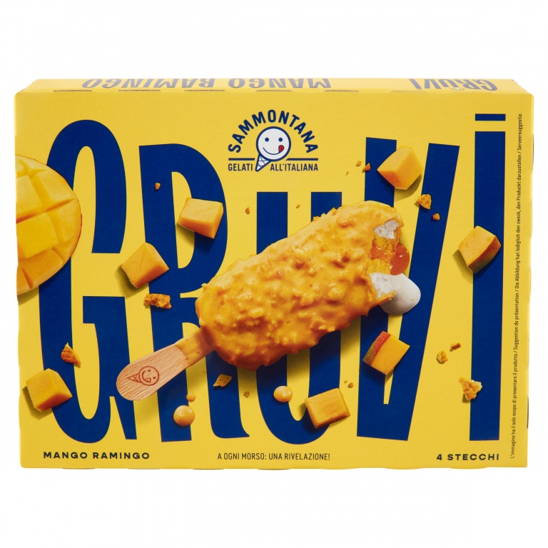 GELATO STECCO GRUVI MANGO SAMMONTANA G240         