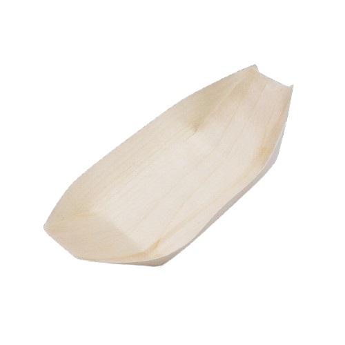 BARCHETTA MONOUSO LEGNO BYO 17 CM PZ 100          