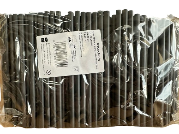 CANNUCCE BIO NERE CM15/8 PZ.250 DRITTE            