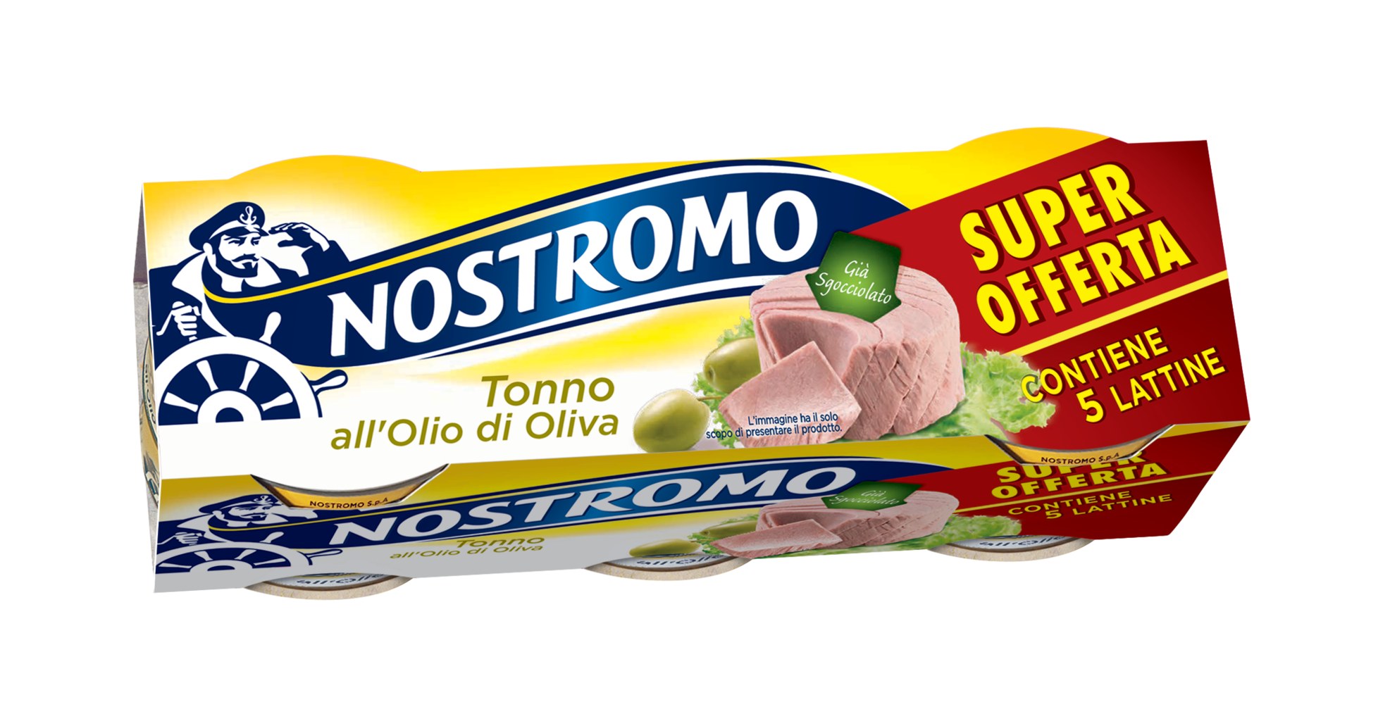 TONNO NOSTROMO O.O.GR.60X5 SUPER OFFERTA          