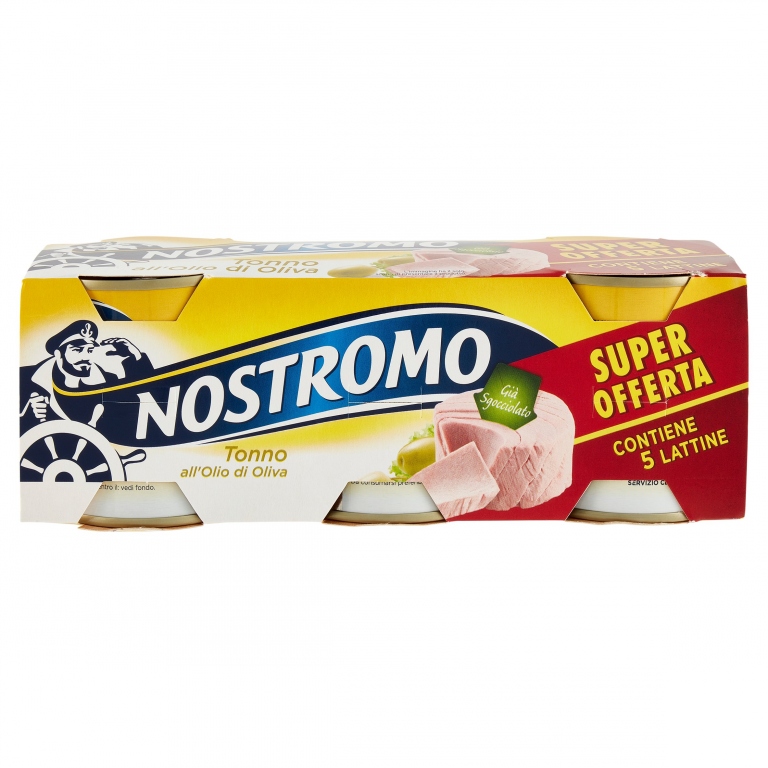 TONNO NOSTROMO O.O.GR.60X5 SUPER OFFERTA          