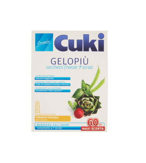 SACCH.GELOPIU'CUKI MAXI SCORTA MIS PICCOLA        