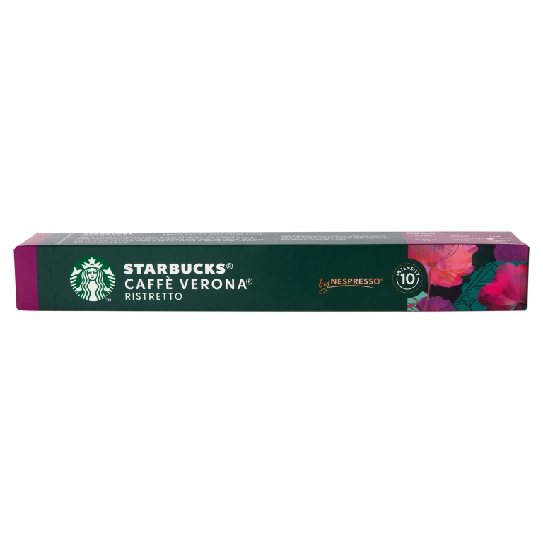 STARBUCKS CAFFE' VERONA CAPS X10 COMP.NESPRESSO   