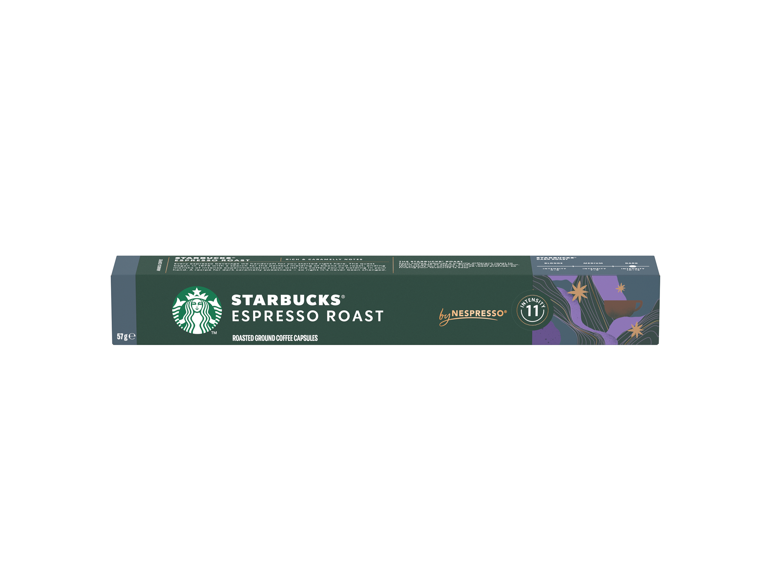 STARBUCKS ESPRESSO ROAST X10 COMP.NESPRESSO       