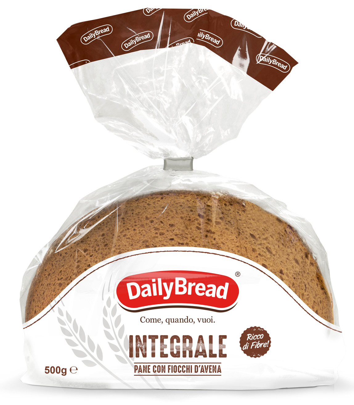 DAILYBREAD PANE INTEGR. CON FIOCCHI D'AVENA GR.500