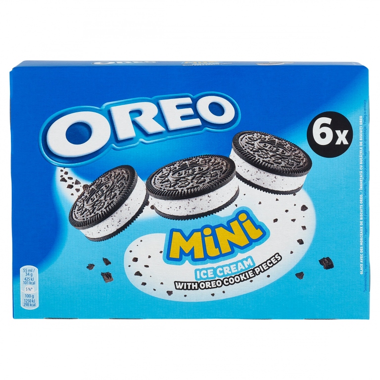 OREO SANDWICH ICE CREAM X6                        