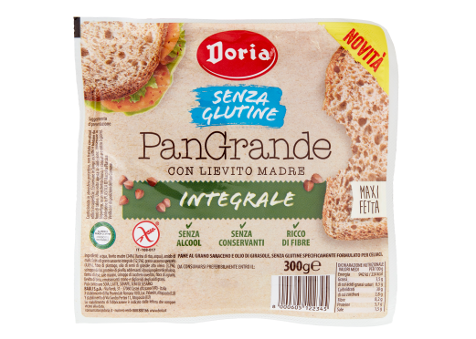 DORIA PANGRANDE INTEGRALE S/GLUTINE GR.300        