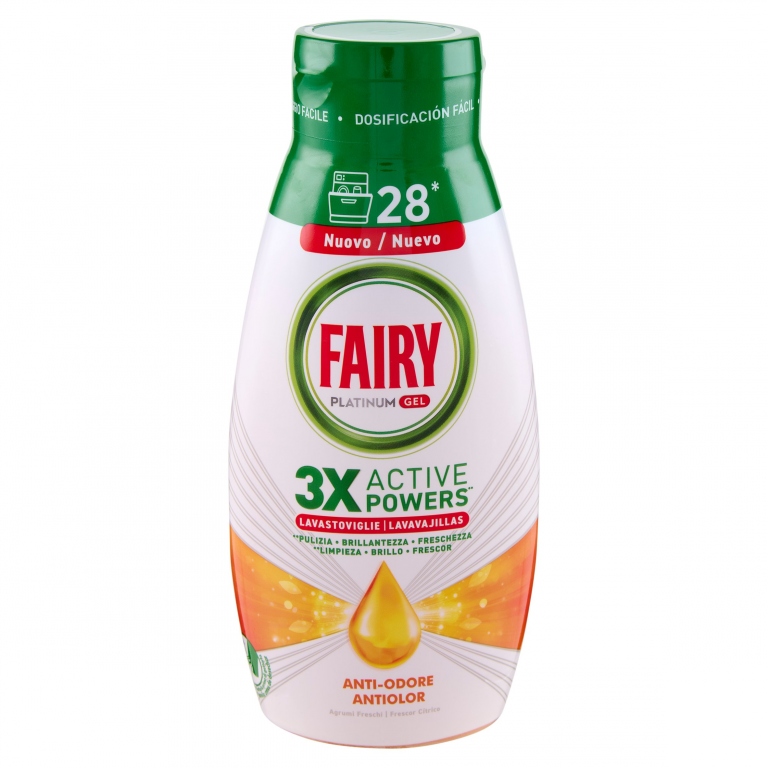 FAIRY GEL PLATINUM ANTIODORE 28 LAV ML 504        
