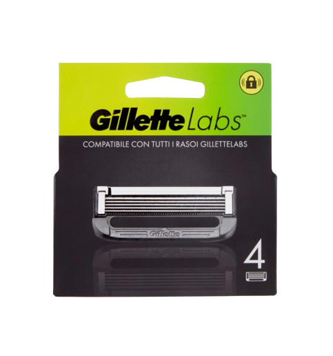 GILLETTE LABS LAME X4                             