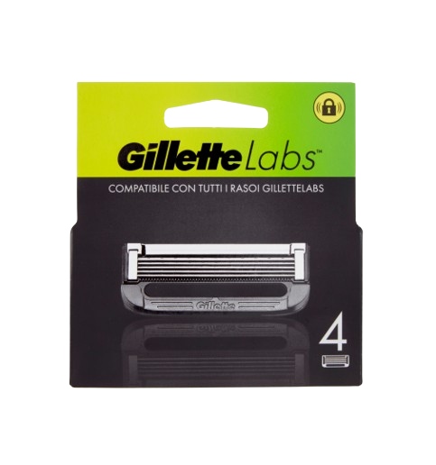 GILLETTE LABS LAME X4                             