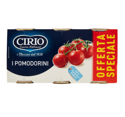 POMODORINI CIRIO GR.400X3 LATTINA OFF.SPECIALE    