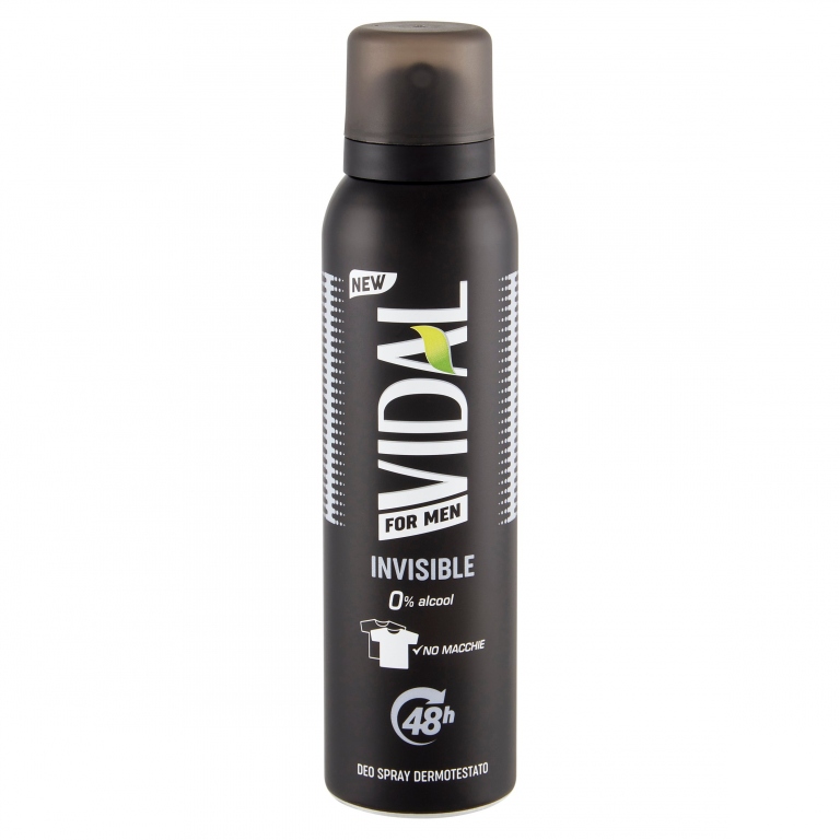 DEO VIDAL SPRAY FOR MAN INVISIBLE ML150           