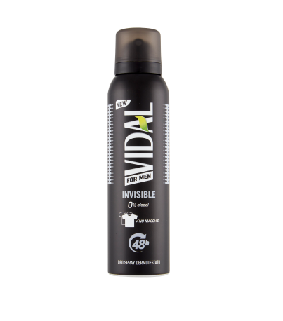 DEO VIDAL SPRAY FOR MAN INVISIBLE ML150           