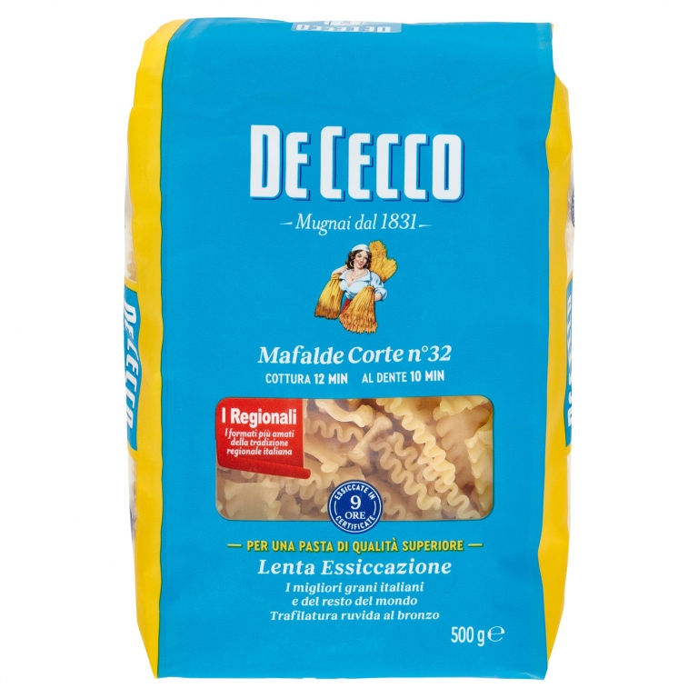 PASTA DE CECCO N.32 MAFALDE CORTE G500            
