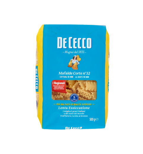 PASTA DE CECCO N.32 MAFALDE CORTE G500            