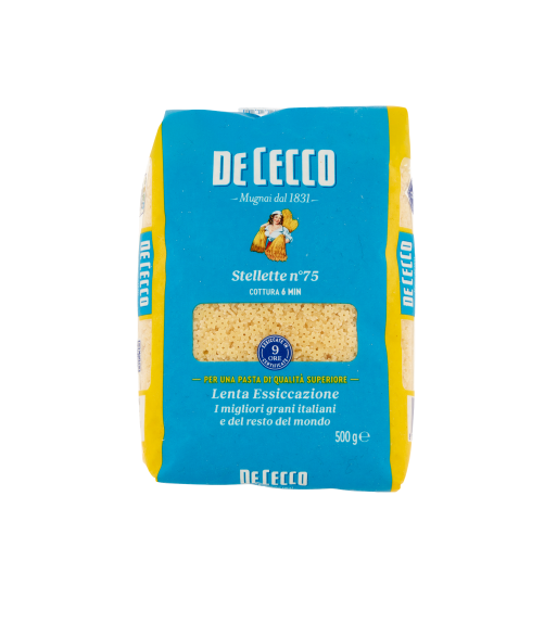 PASTA DE CECCO N.75 STELLETTE GR.500              