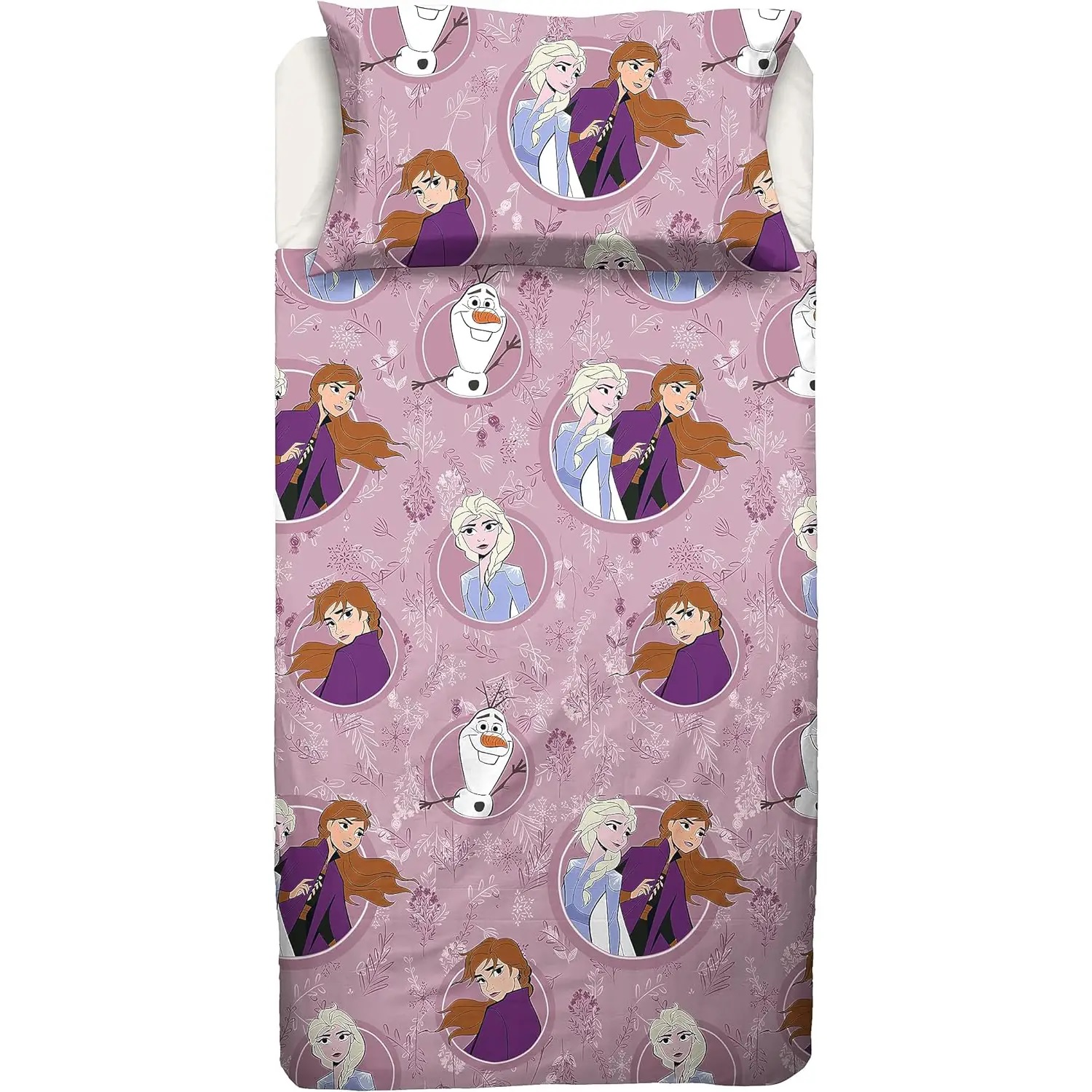 COMPLETO LETTO SINGOLO FROZEN DISNEY P2024        