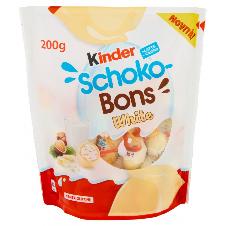 FERRERO KINDER SCHOKO BONS WHITE GR.200           